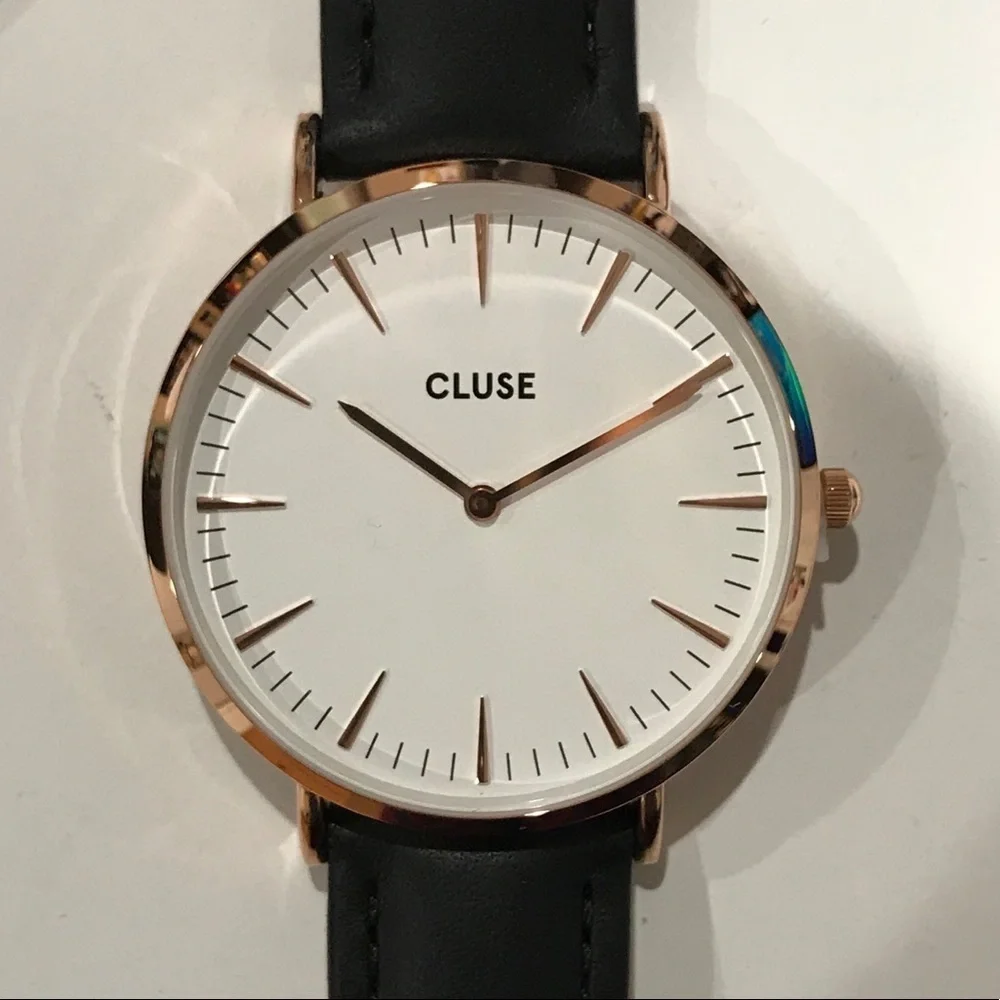 💥NWT💥 Cluse Rose Gold Le Boheme Watch Black Band